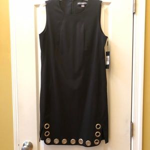 Karl Lagerfeld Black Sleeveless Dress
